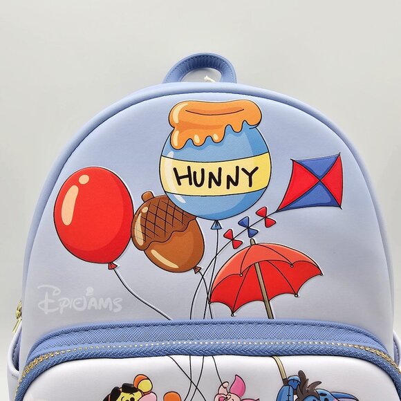 Loungefly Disney Winnie the Pooh Balloon Group Portrait Mini Backpack main image 4